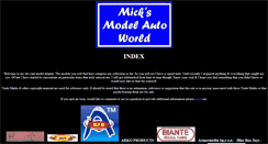 Desktop Screenshot of micksmodelworld.com